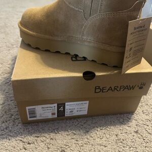 BearPaw Kids Boots in Tan